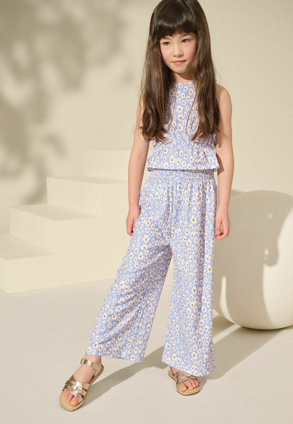 Топ REGULAR FIT WIDE LEG SET Next, сиреневый — фото 4