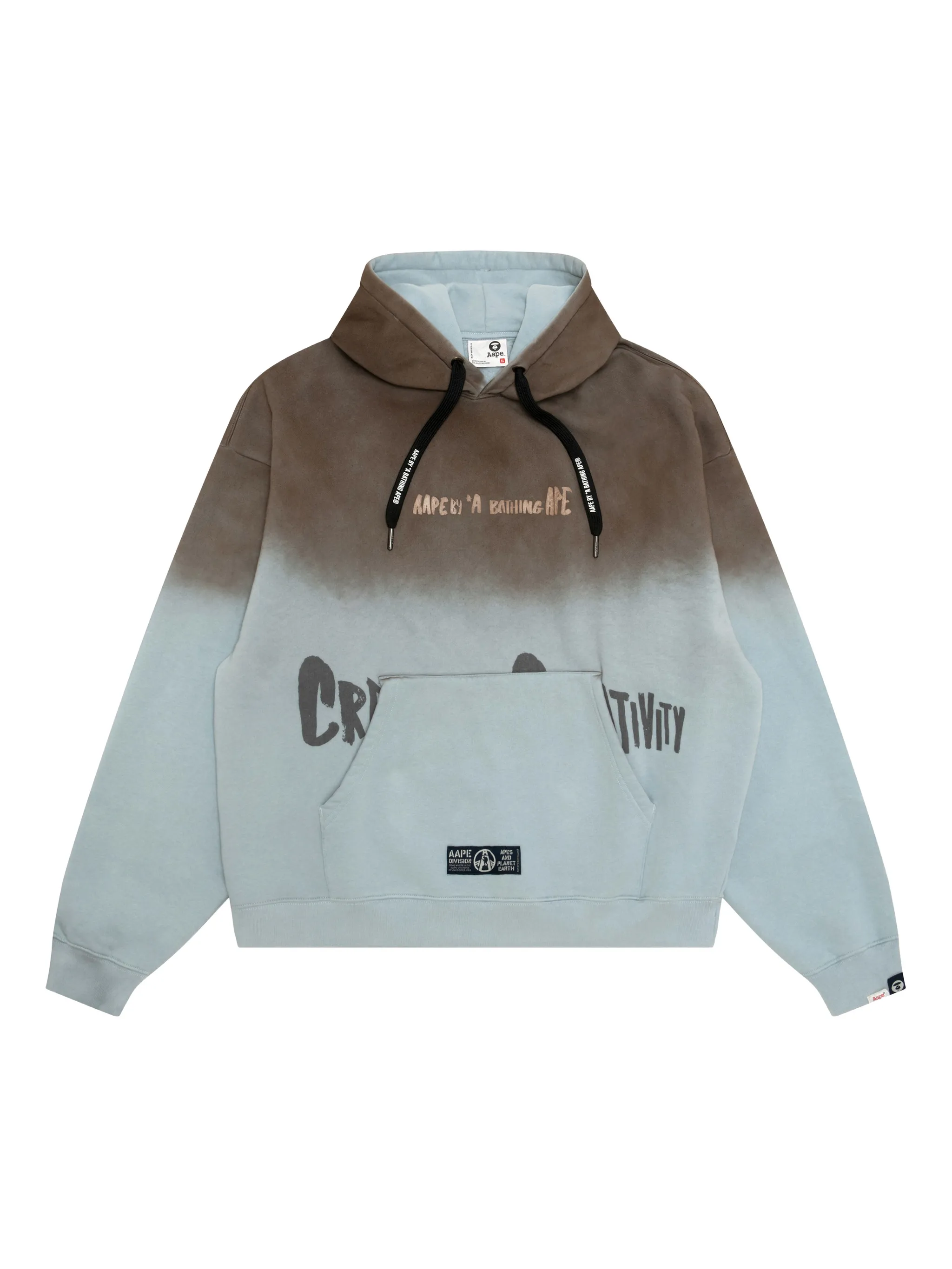 

Худи с графичным принтом Aape By A Bathing Ape, синий