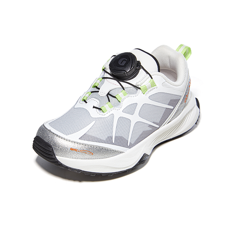 

Детские туфли для малышей GINOBLE, серый/белый/серебристый