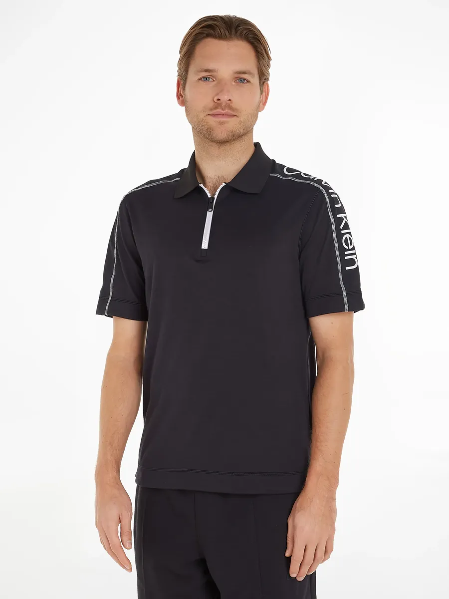 

Спортивная рубашка-поло Calvin Klein "PW - POLO" Calvin Klein Sport, черный