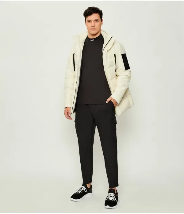 Футболка с длинным рукавом Tock Active slim fit Boss Green, черный — фото 2