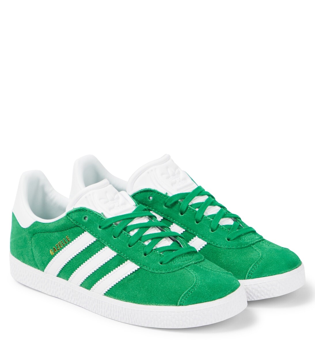 

Кроссовки gazelle замшевые Adidas Originals, зеленый