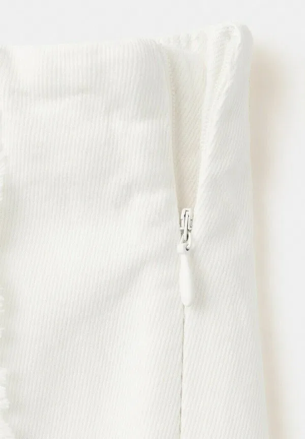 Подростковая длинная юбка Mango Kids, Off White — фото 4
