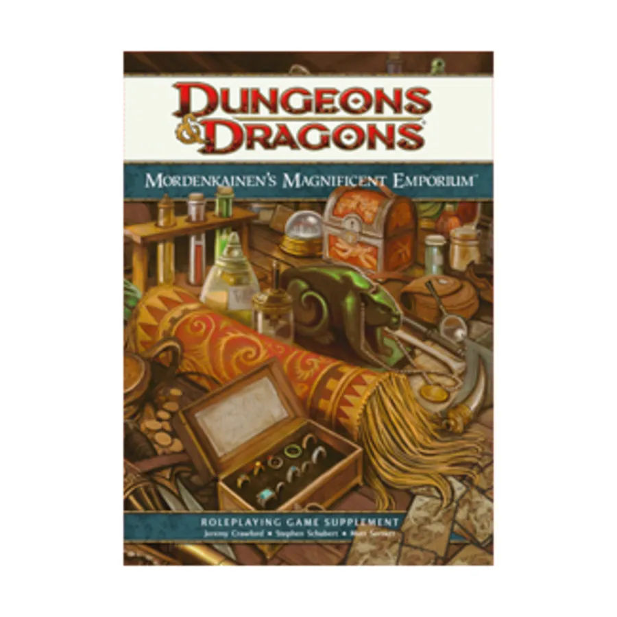 

Mordenkainen's Magnificent Emporium, Dungeons & Dragons (4th Edition) - Sourcebooks & Supplements, твердый переплет