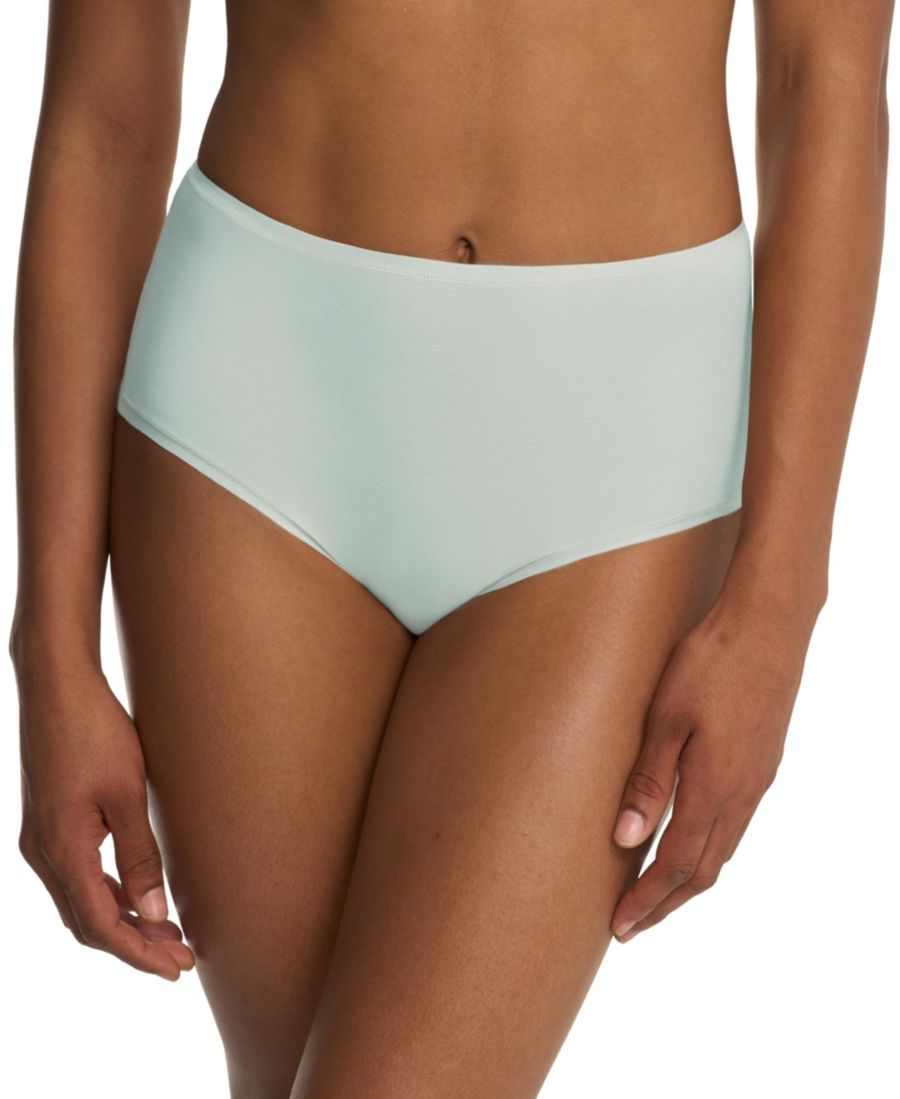 

Женские хлопковые трусы с высокой талией Bliss Natori, Cloud green