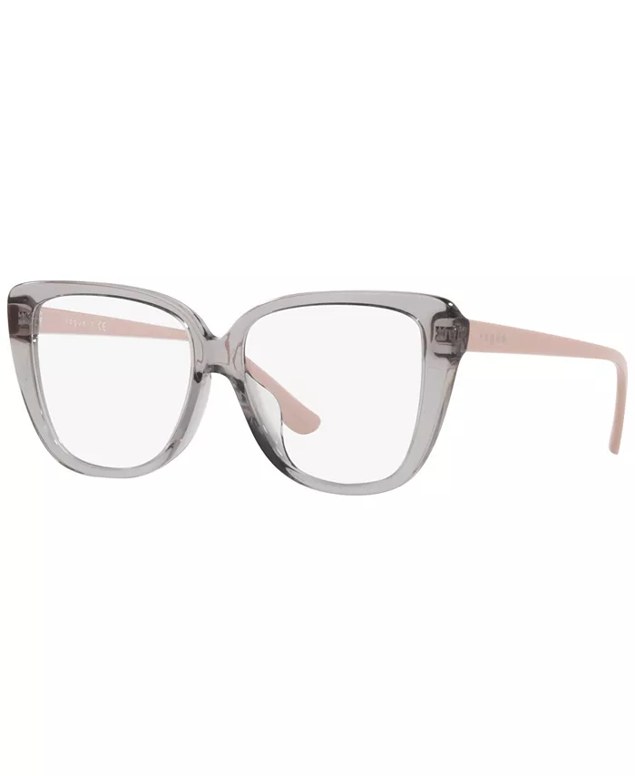 

VO5413F Женские очки Butterfly с низкой посадкой на переносице Vogue Eyewear, серый