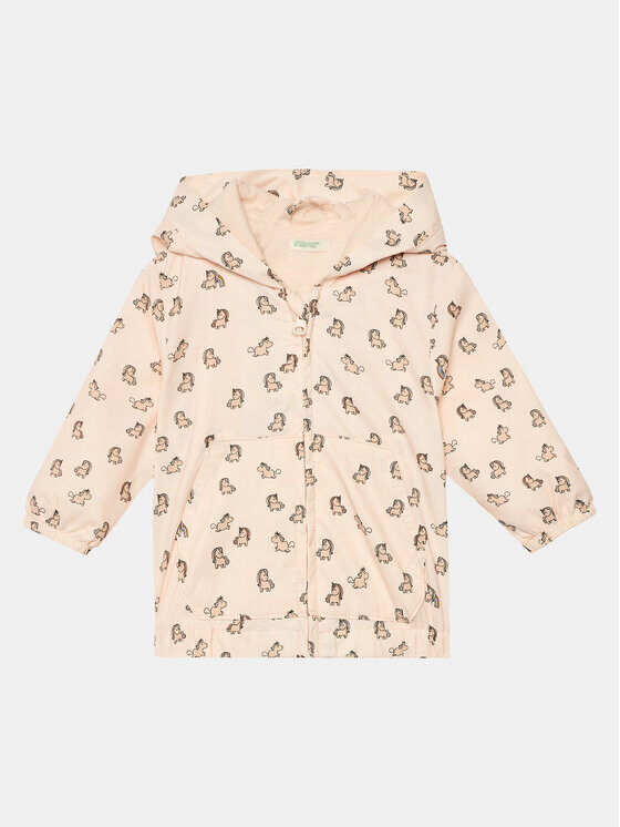

Переходная куртка стандартного кроя United Colors Of Benetton, розовый
