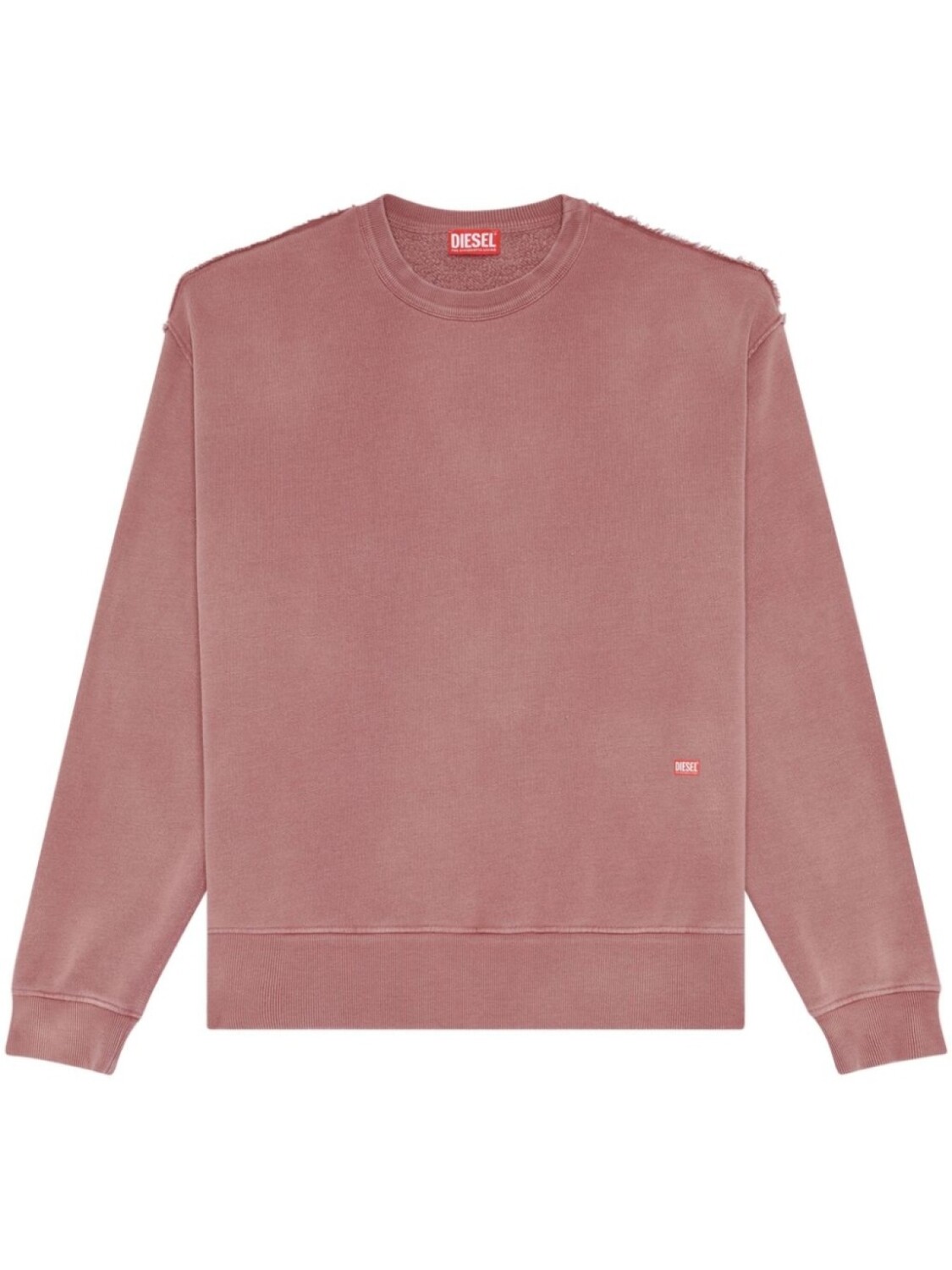 

Diesel толстовка S-Macs-Rw с логотипом, розовый