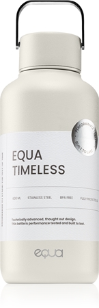 

Бутылка для воды из нержавеющей стали маленькая Equa Timeless, Off White 600 ml