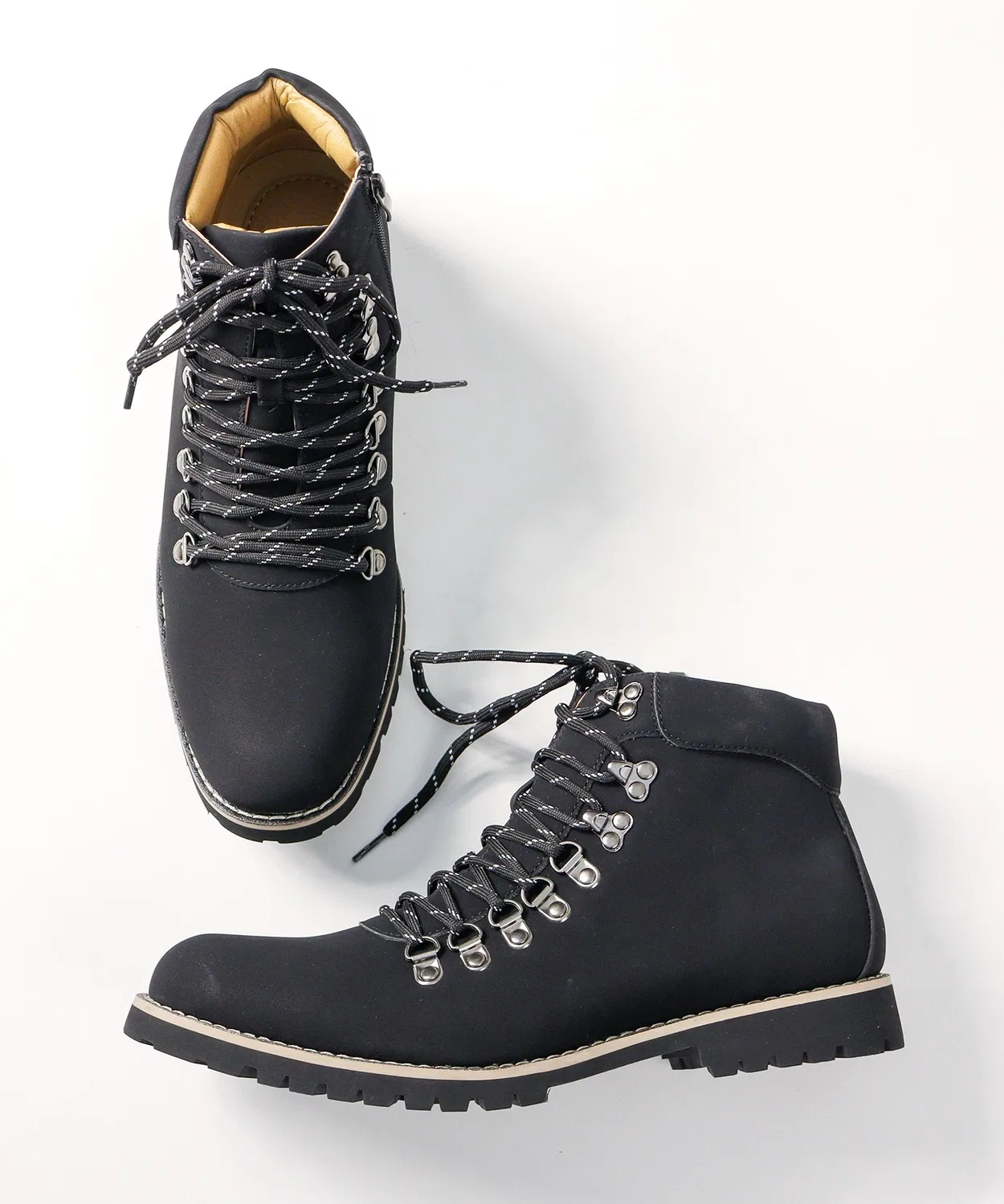 Ботинки горные Casual Mountain Boots из синтетической кожи на танковой подошве, цвет другой — фото 2