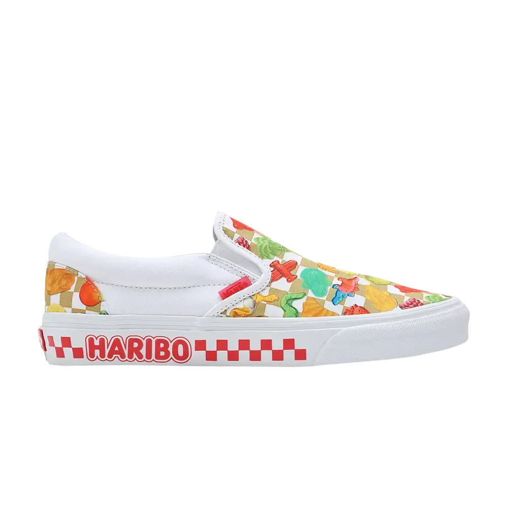 Слипоны Haribo x Classic Vans, мультиколор