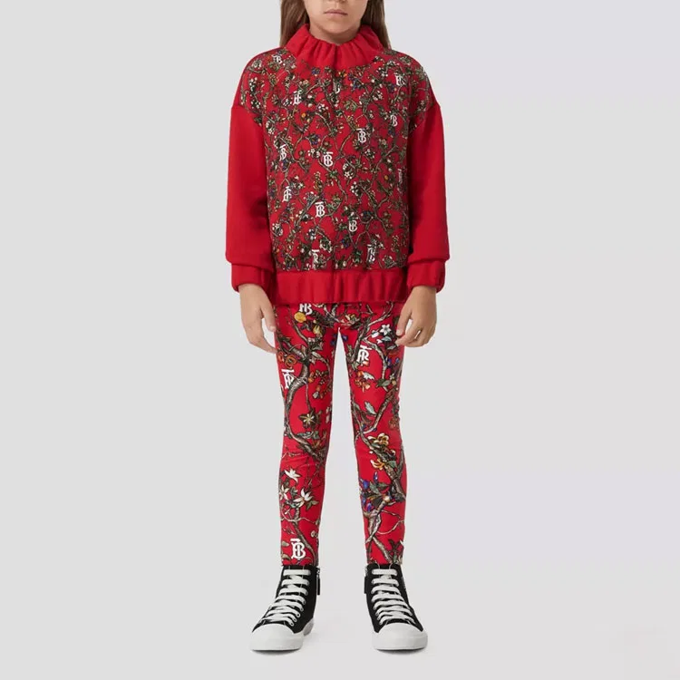Детские штаны Burberry Red — фото 4