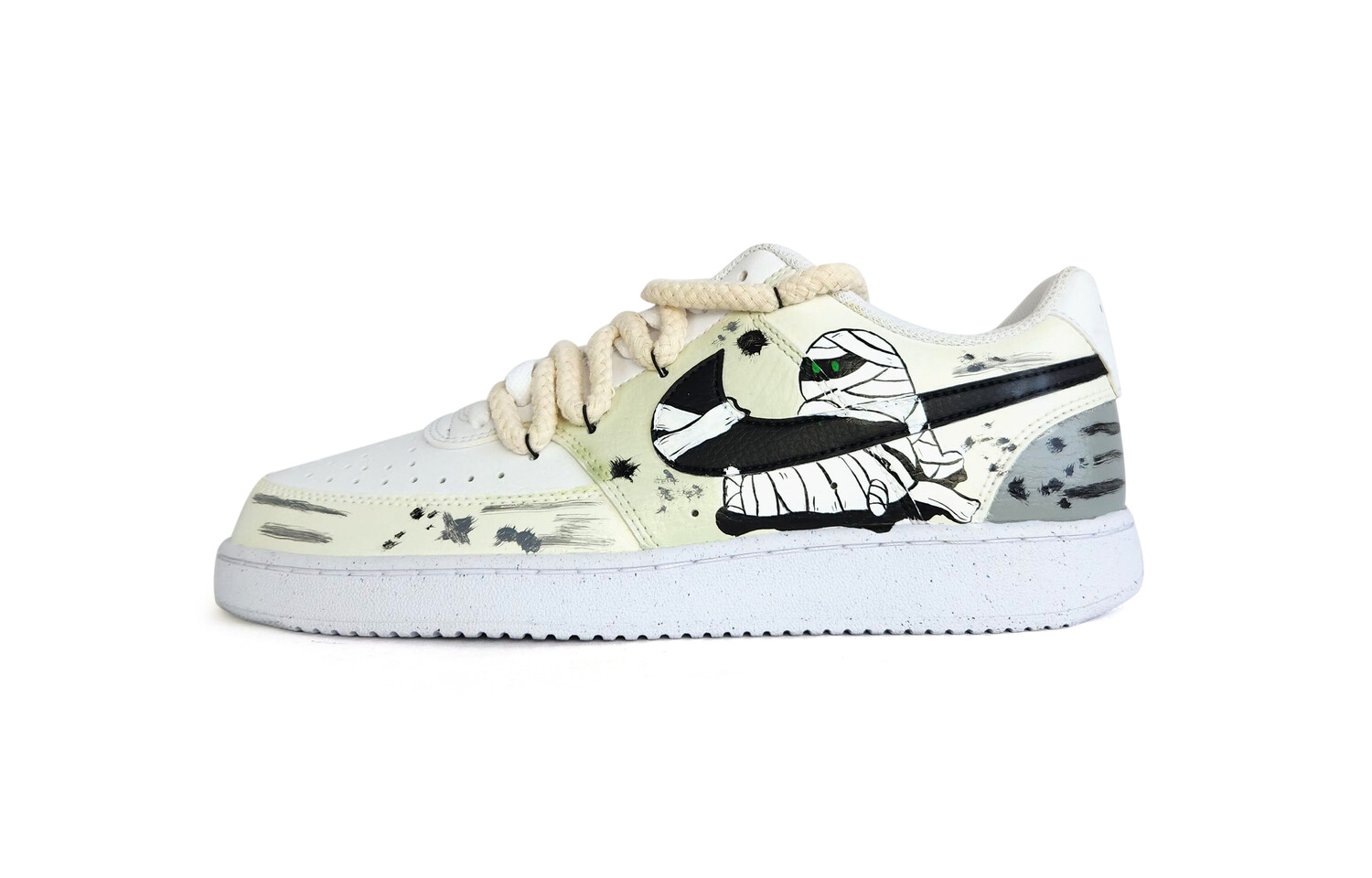 

Мужские кроссовки для скейтбординга Nike Court Vision 1, Off-white