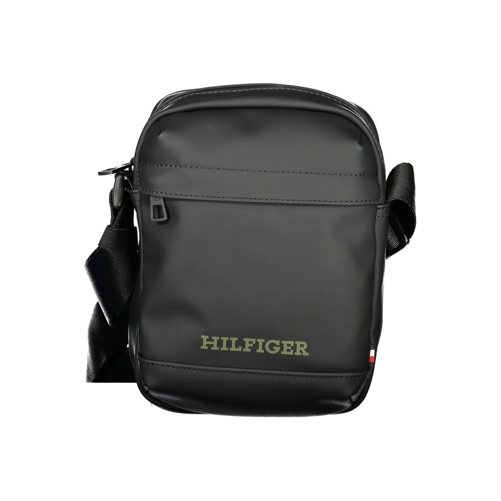 

Черная полиэтиленовая сумка через плечо Tommy Hilfiger