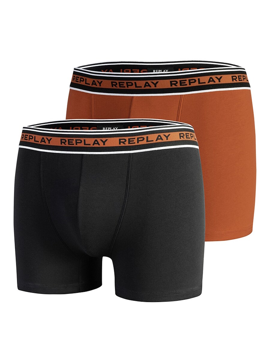 

Боксеры REPLAY, цвет Cognac/Black