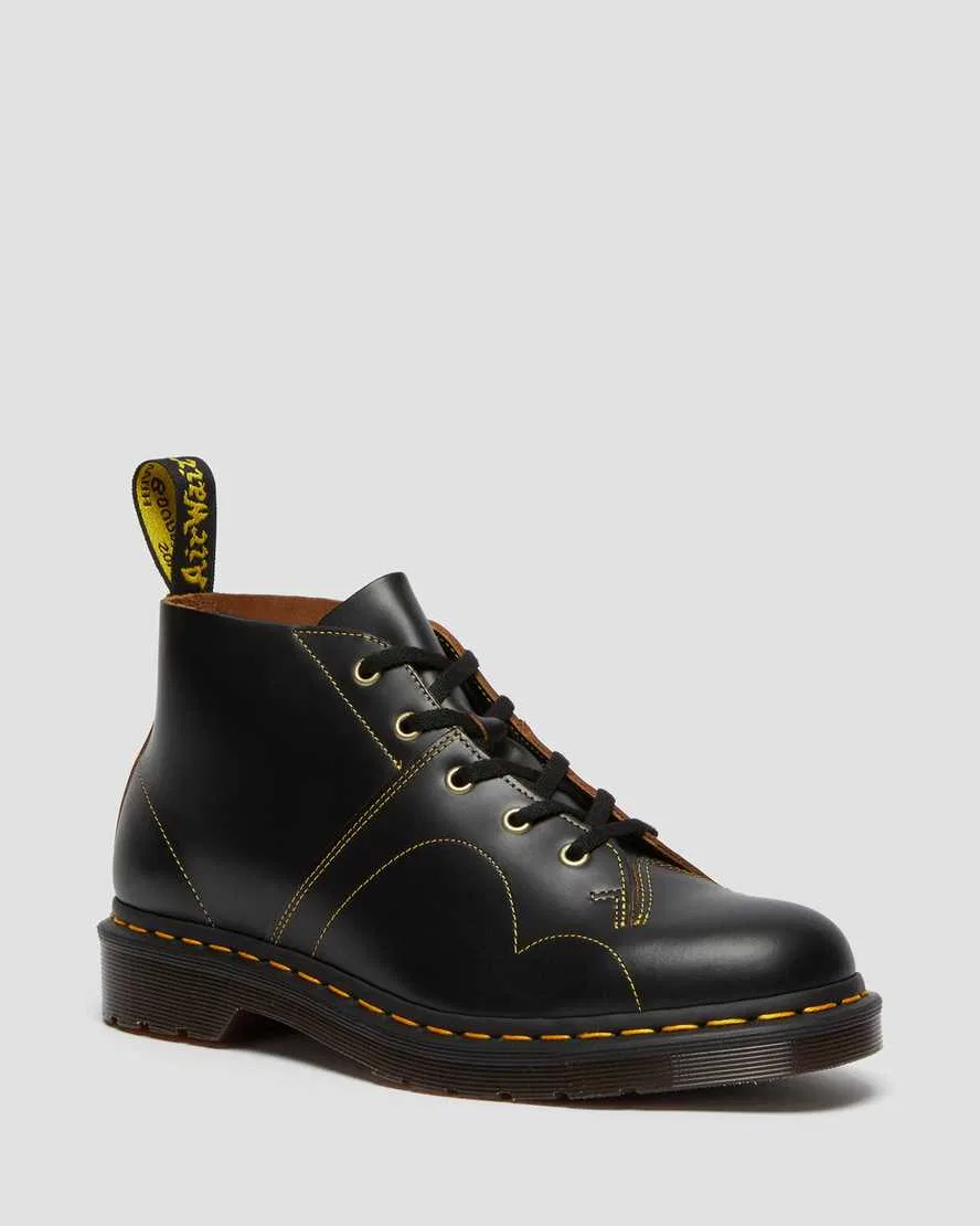 Винтажные сапоги Church Vintage Monkey Boots Dr Martens, черный
