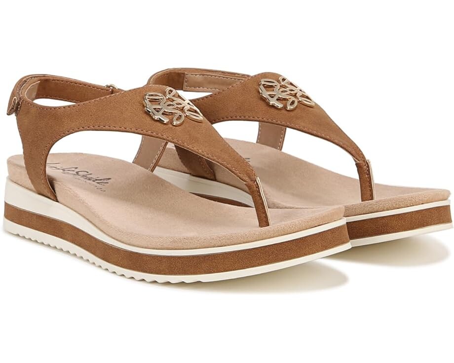 

Туфли на плоской подошве LifeStride Zeeta Ankle Straps, цвет Tan