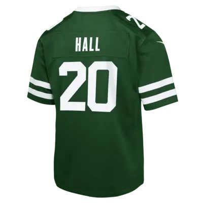 Джерси Nike Breece Hall New York Jets, зеленый — фото 2