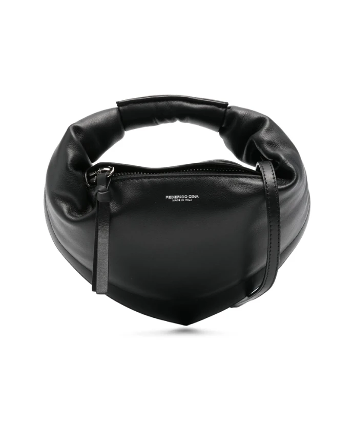 

Сумка через плечо с верхней ручкой Federico Cina, черный