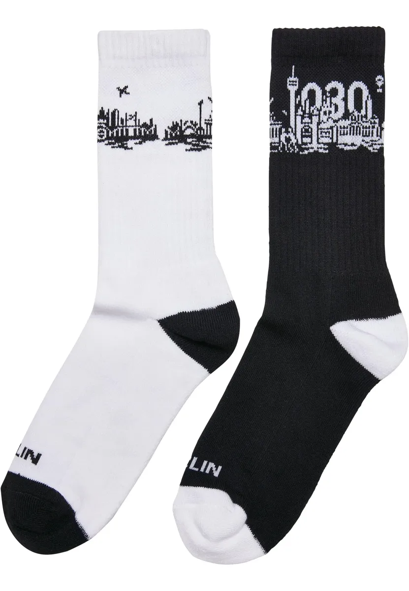 

Базовые носки MisterTee "MisterTee Unisex Major City 030 Socks 2-Pack" (1 пара), белый