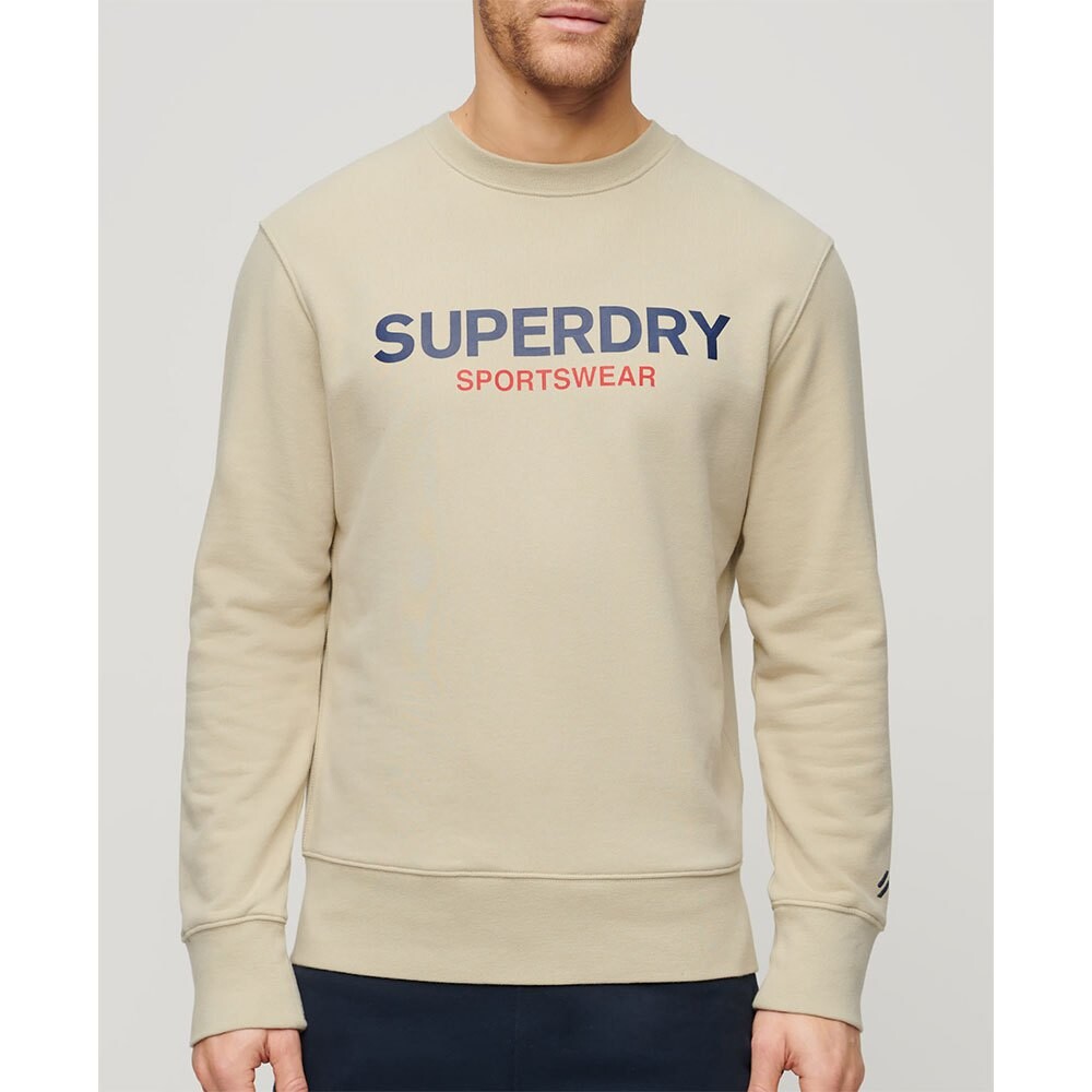 

Толстовка Superdry Sportswear Logo Loose, бежевый