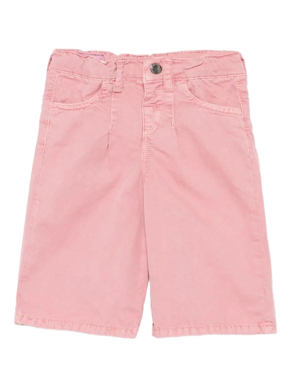 

Шорты с нашивкой-логотипом Emporio Armani Kids, розовый