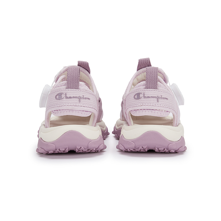 Champion Kids Сандалии детские, противоскользящие, износостойкие, дышащие, фиолетовые — фото 4
