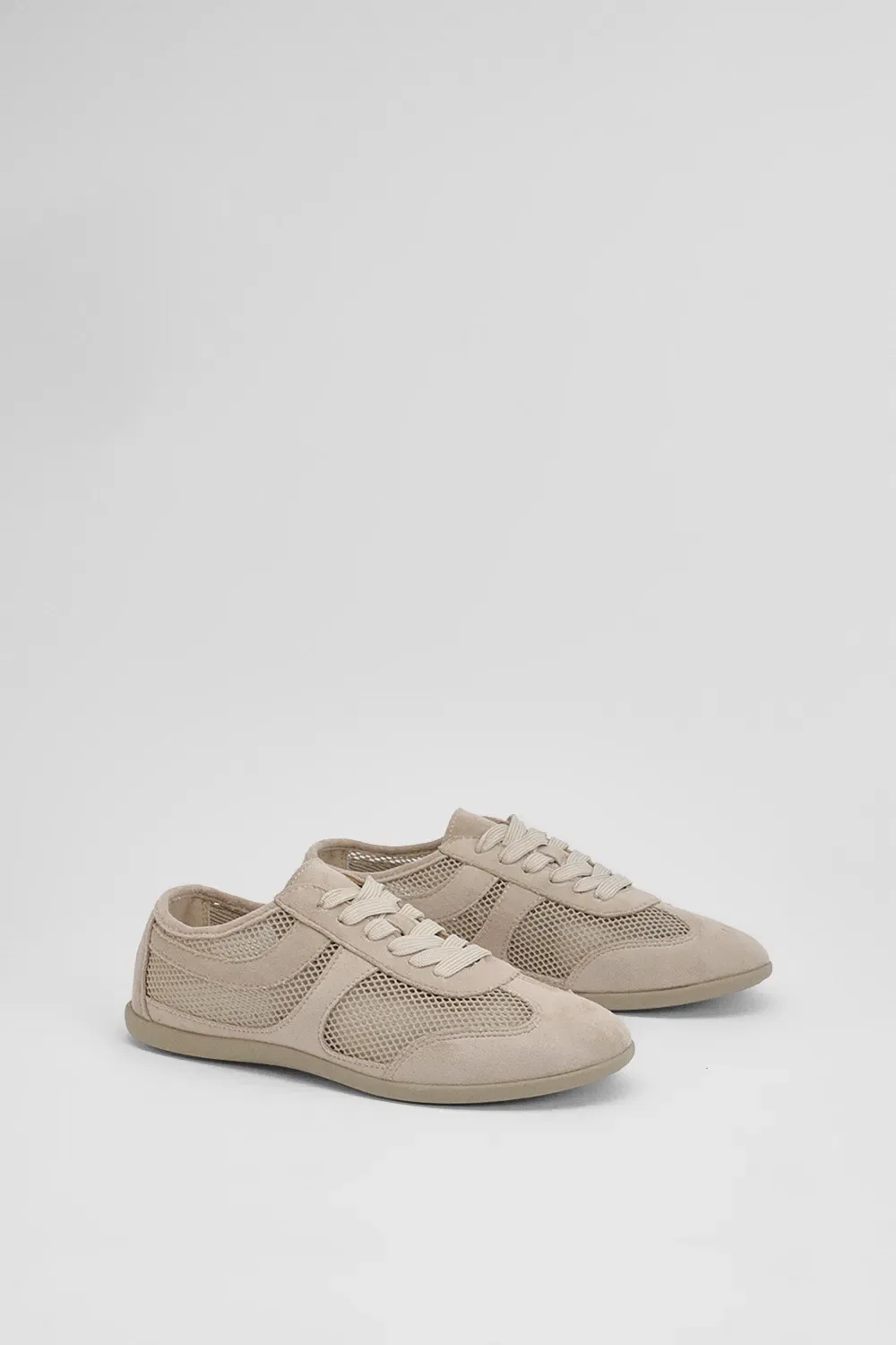 Кроссовки Lucy Mesh Lace Up Oasis, бежевый — фото 3