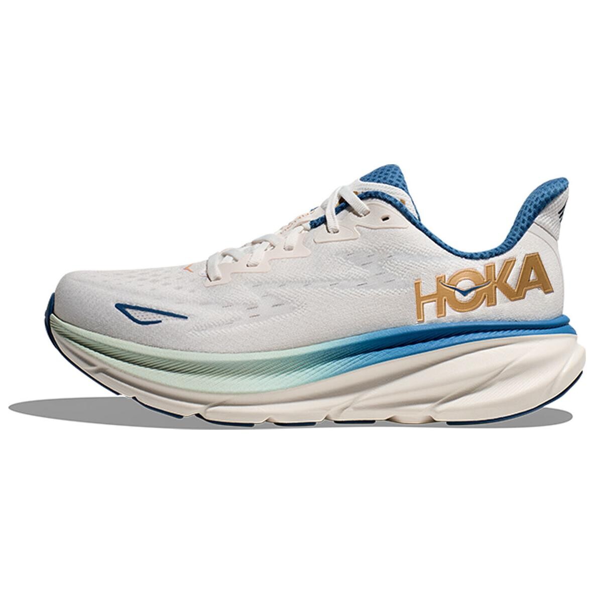 

Кроссовки мужские Clifton 9 с низким верхом Frosty White/Gold Hoka One One