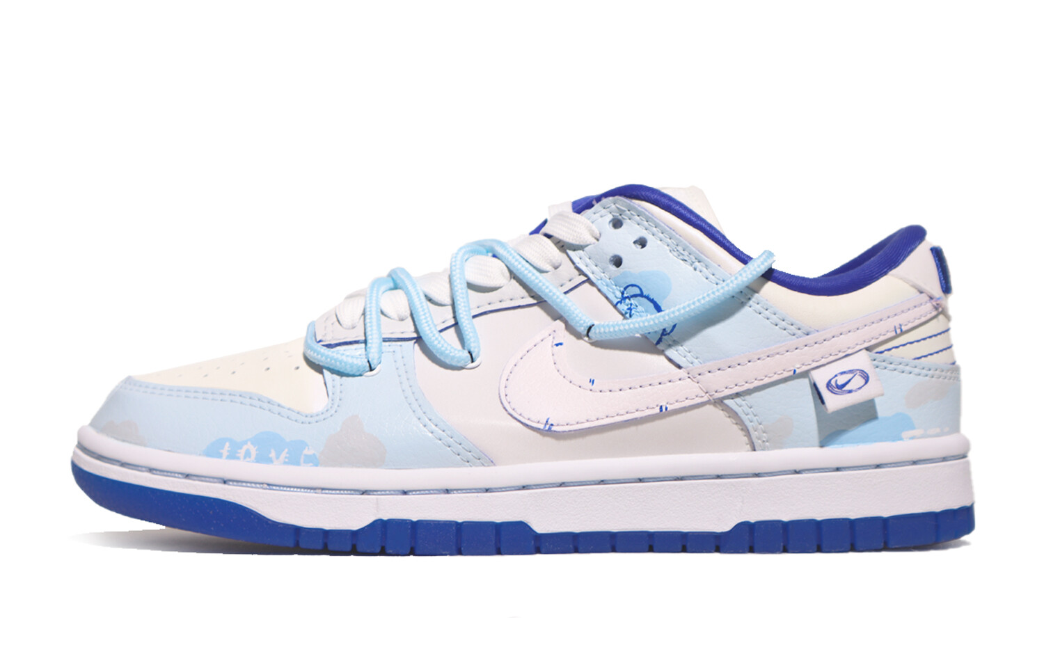 

Женские кроссовки для скейтбординга Nike Dunk, Light Blue