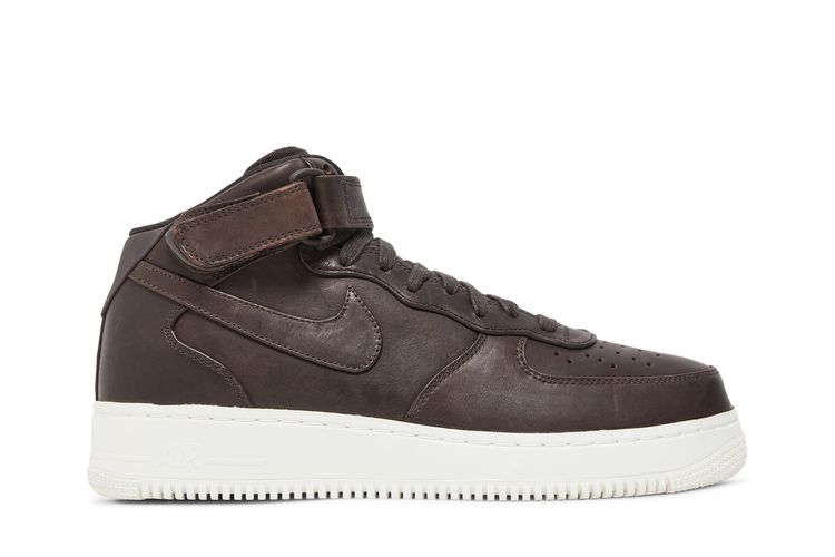 

Кроссовки NikeLab Air Force 1 Mid Velvet Brown, коричневый