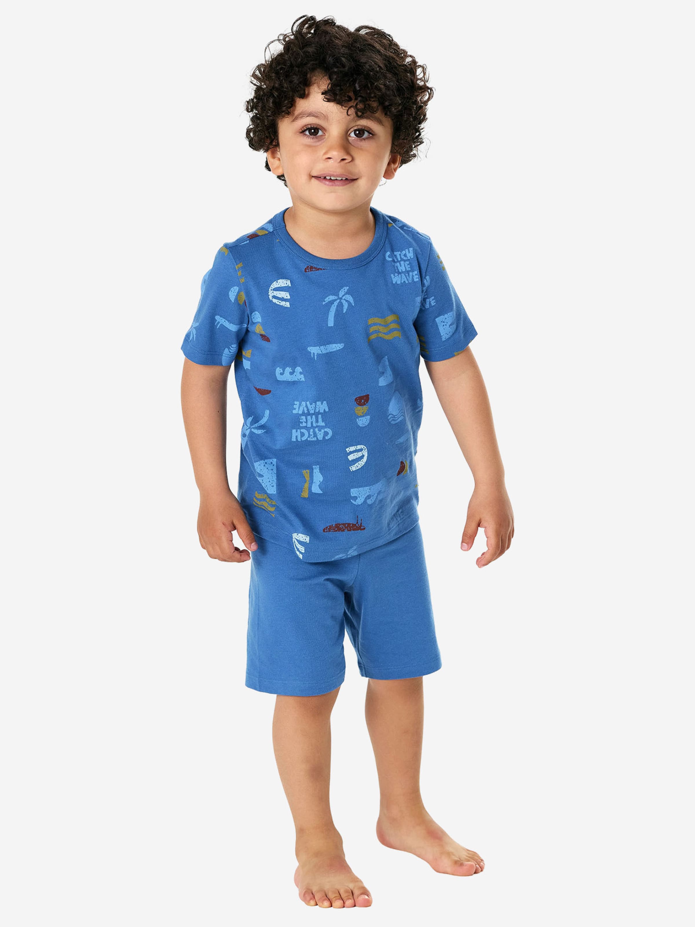 SCHIESSER Пижама 'Kids Nightwear' в цвете индиго — фото 4