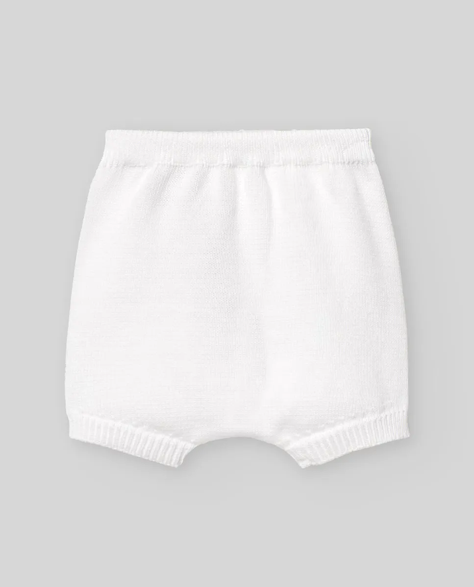 

Шорты Vento для мальчиков гладкой вязки PAZ Rodríguez, белый