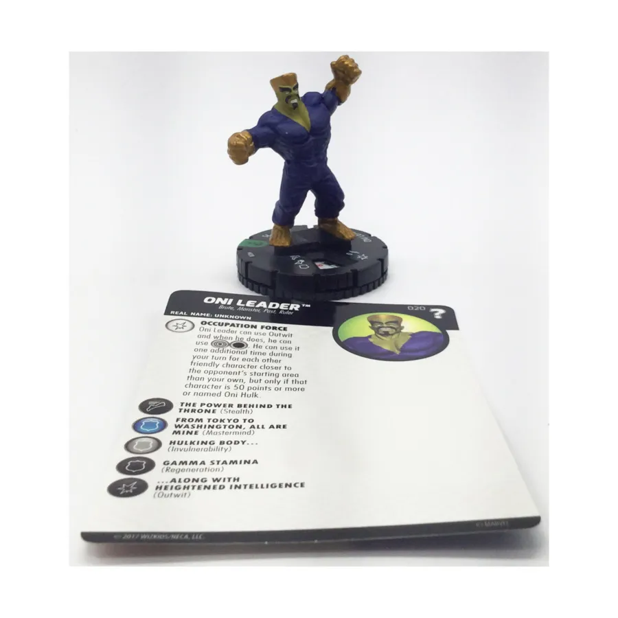 

Они-лидер #020 (U), Marvel Heroclix - 15th Anniversary - What If - Singles