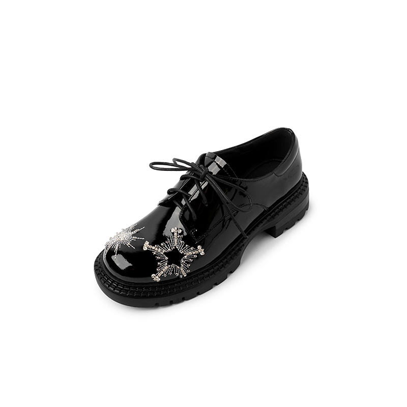 

Туфли женские повседневные Women's Casual Shoes Women's Black Mo Lin