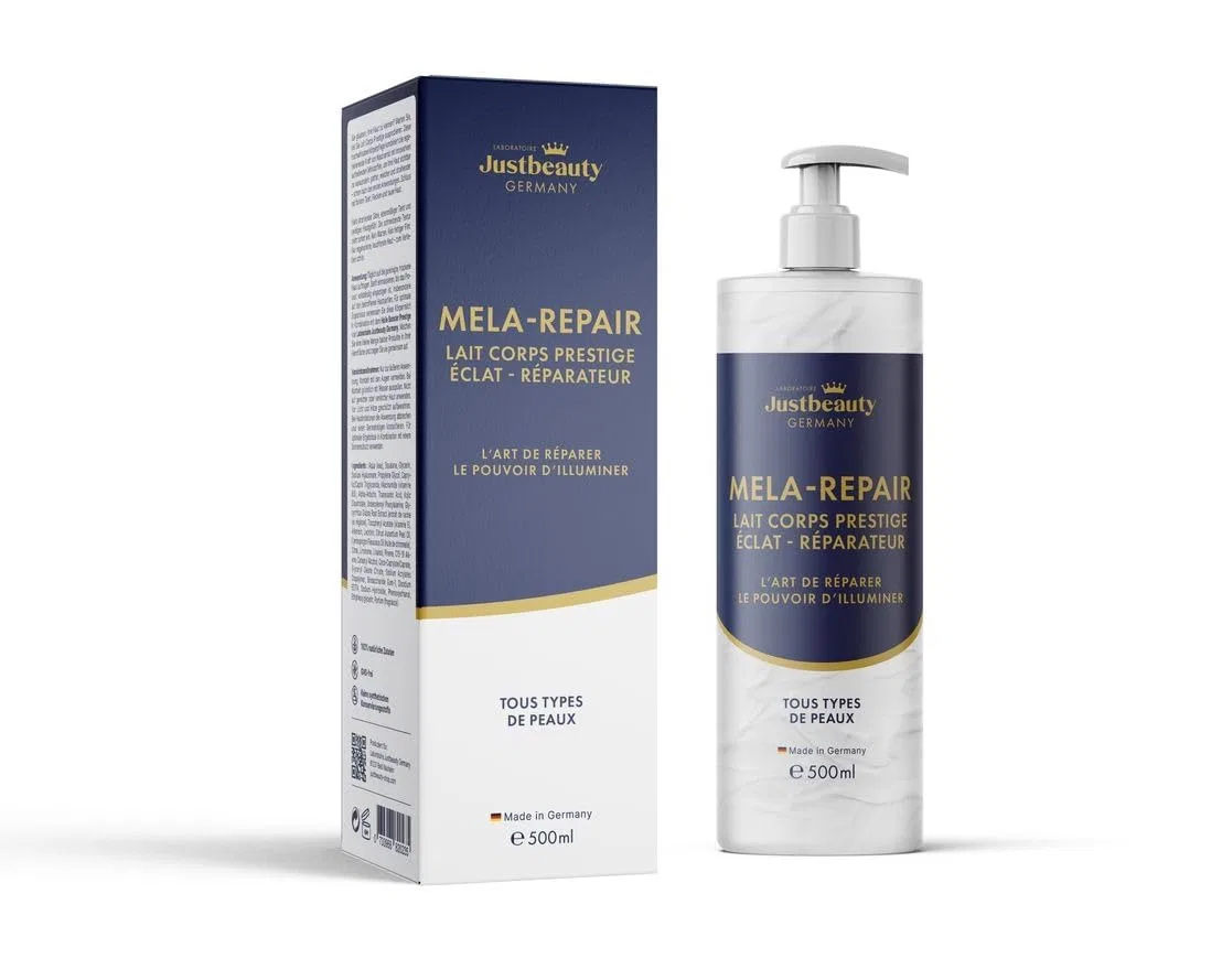 Молочко для тела «Mela Repair Lait Corps Prestige» от Justbeauty Germany Laboratoire Justbeauty Germany