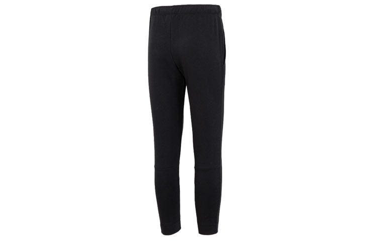 Спортивные брюки Nike Solid Color Athletic Bundle Feet Sports Pants Men's Black DQ6635-010 — фото 2