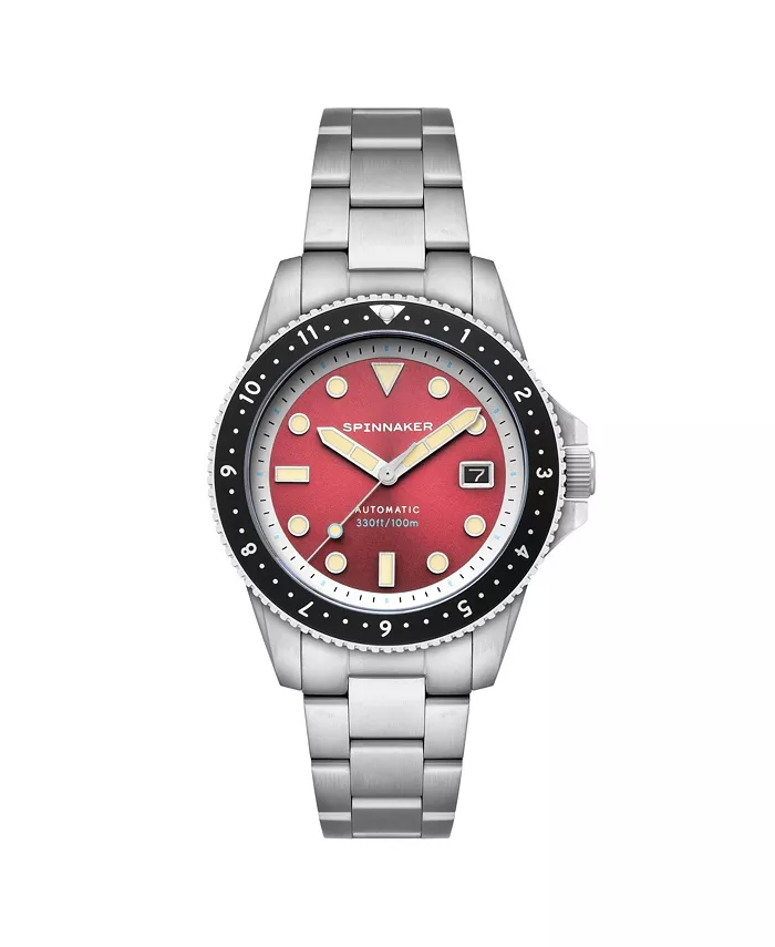 

Мужские часы Croft Pioneer Automatic с браслетом из цельной нержавеющей стали, 42 мм Spinnaker