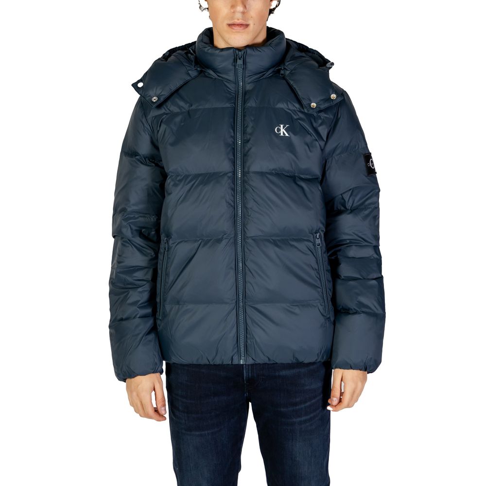

Синяя куртка из полиамида Calvin Klein Jeans