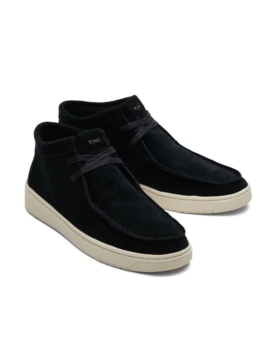 Мужские ботинки Trvl Lite Moc Chukka из замши Toms, черный — фото 3