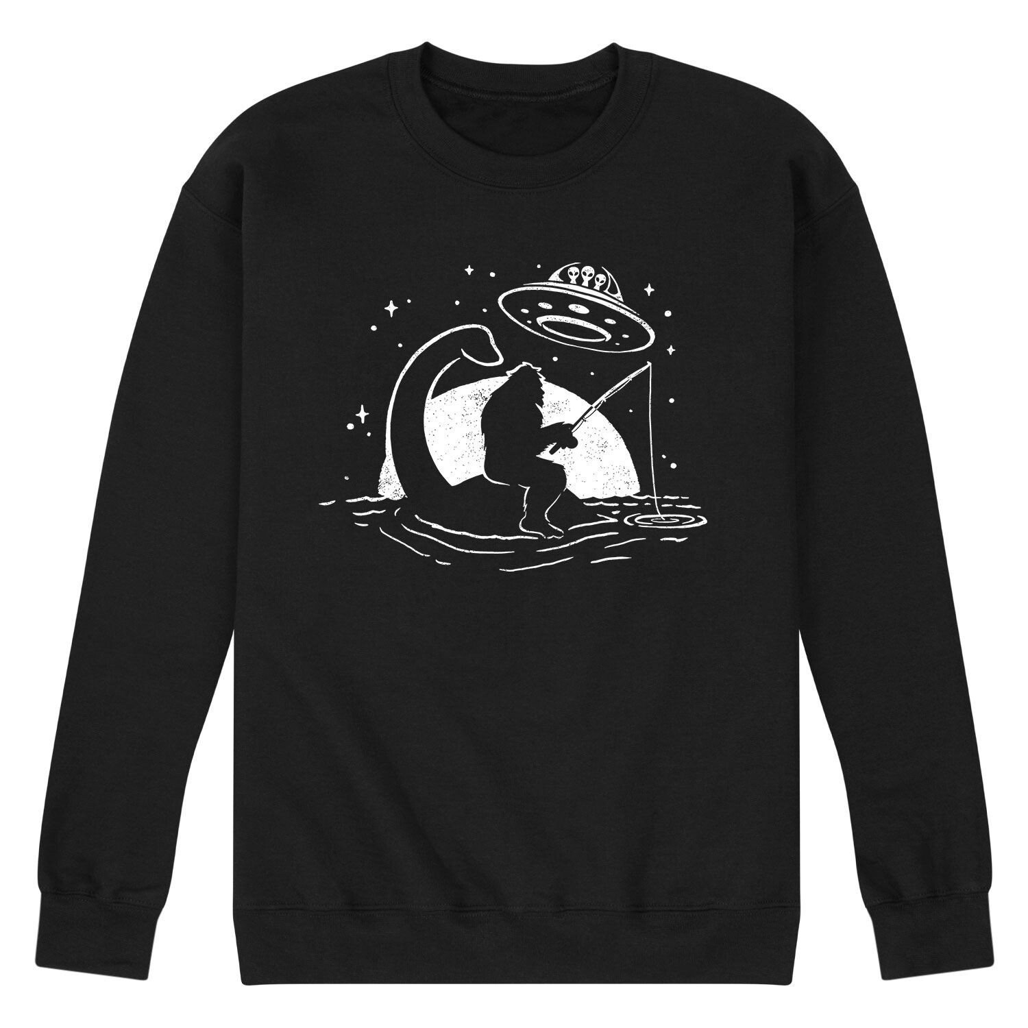 

Мужской свитшот Sasquatch Nessy UFO Licensed Character