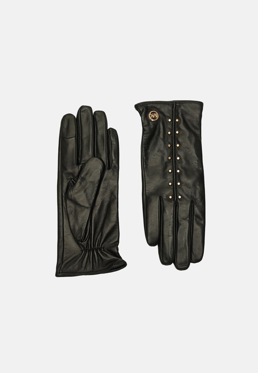 

Перчатки ASTOR STUD WITH TOUCH TIP MICHAEL Michael Kors, черный
