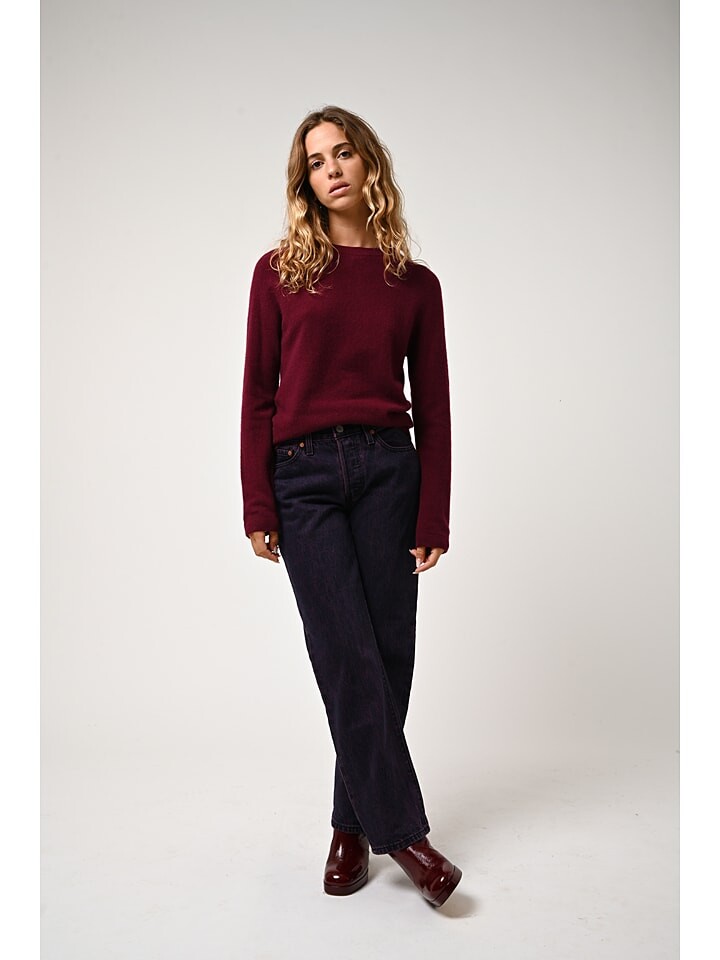 

Пуловер AUTHENTIC CASHMERE Kaschmir-Pullover Ecrin, бордо