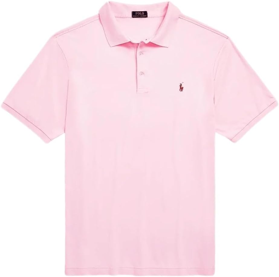 

POLO RALPH LAUREN мужская с вышивкой, Carmel Pink With Signature Multicoloured Pony, Красный, POLO RALPH LAUREN мужская с вышивкой, Carmel Pink With Signature Multicoloured Pony