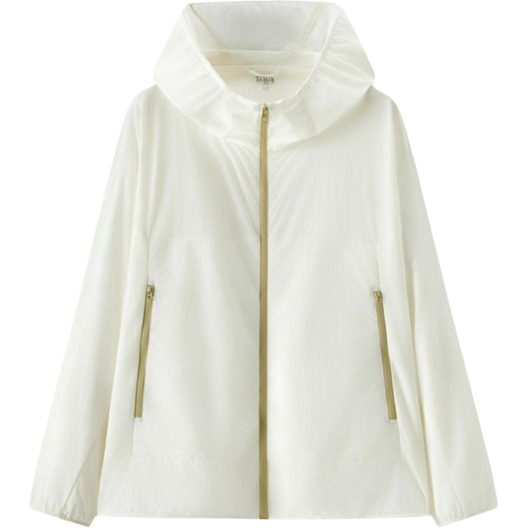 

SEM/R Охлаждающая технология в одежде для защиты от солнца унисекс, [Cooling Three Proofings]A Raw White 10102