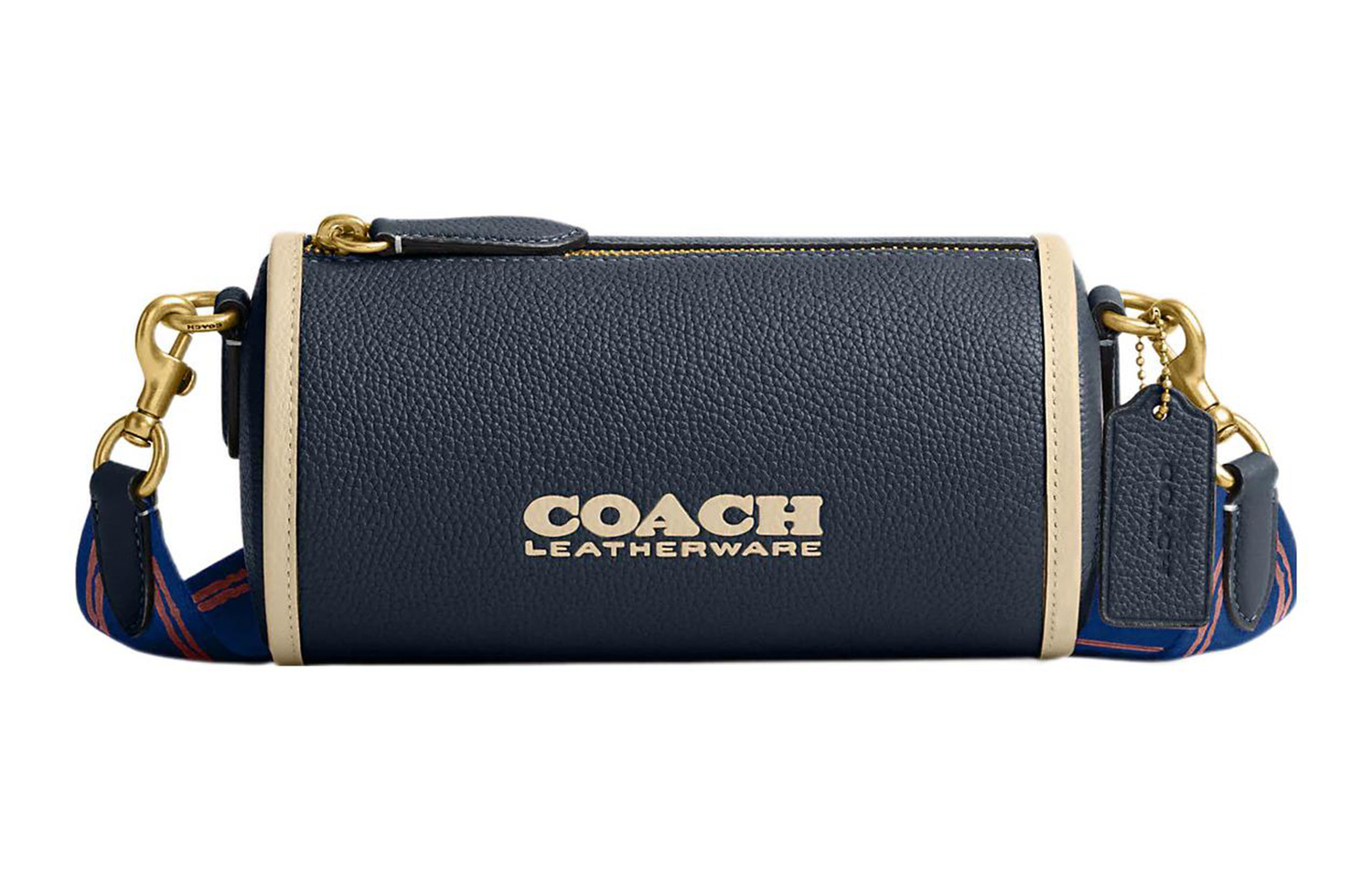 

COACH Кожаная цилиндрическая сумка через плечо
