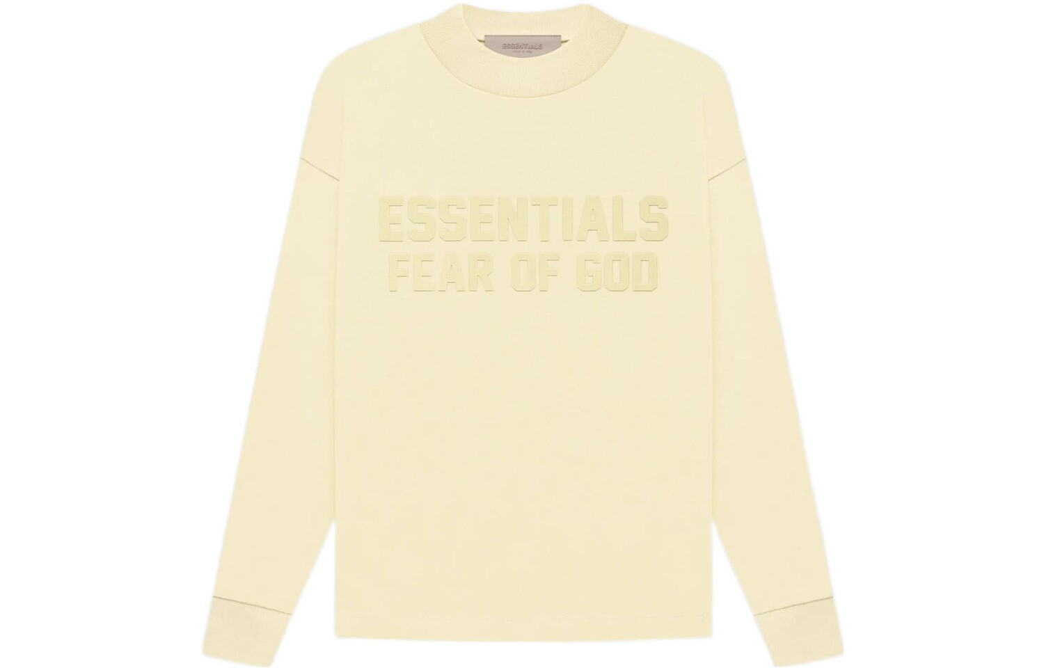 Детская футболка Fear Of God Essentials, цвет Canary