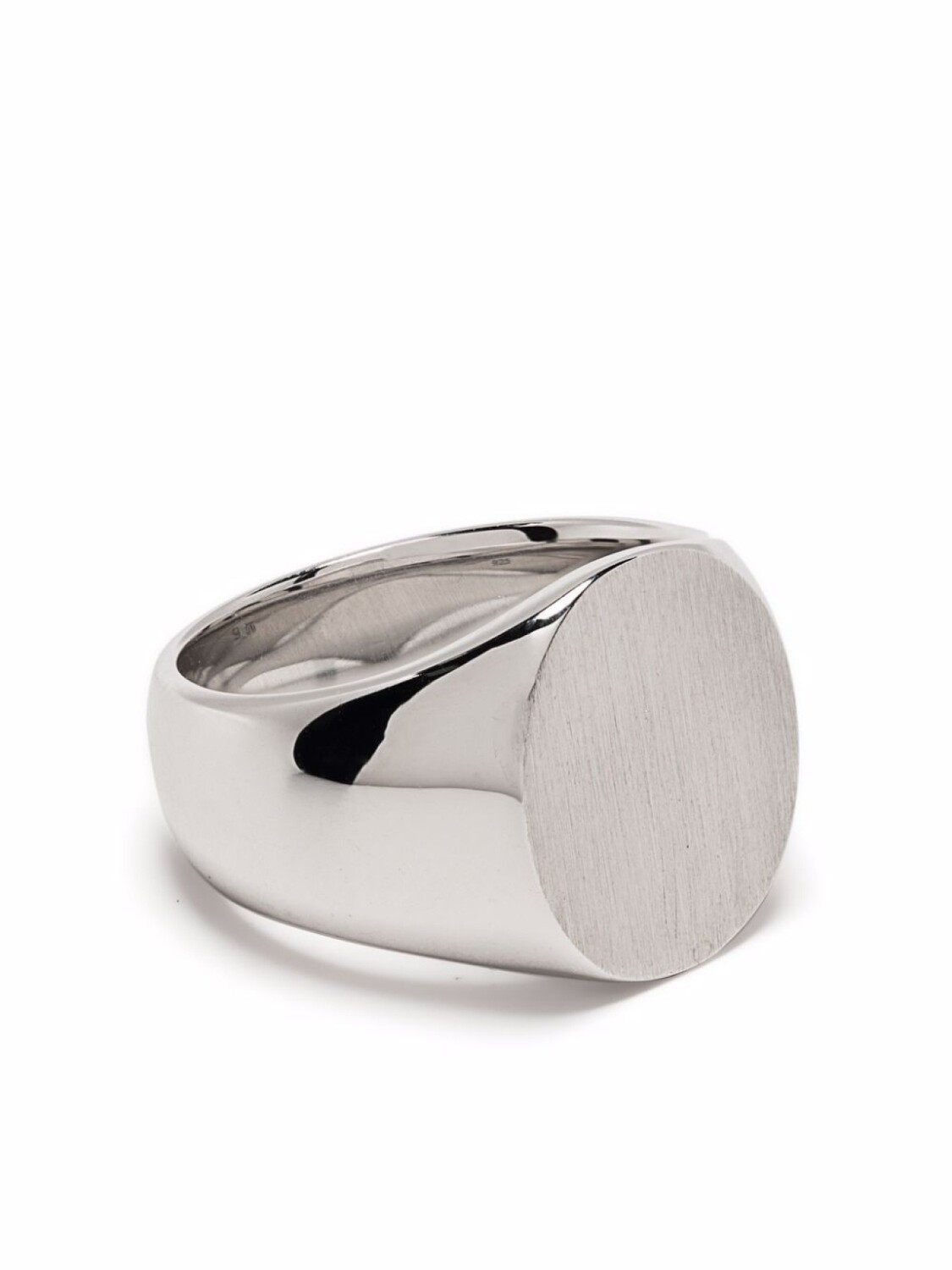 

Перстень Oval Satin Tom Wood, серебряный