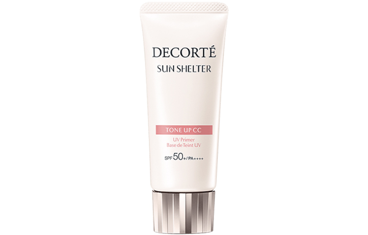 DECORTE Daike мульти-осветляющий крем-солнцезащитный лосьон праймер увлажняющий осветляющий маскирующий SPF50+/PA++++ 35g — фото 3