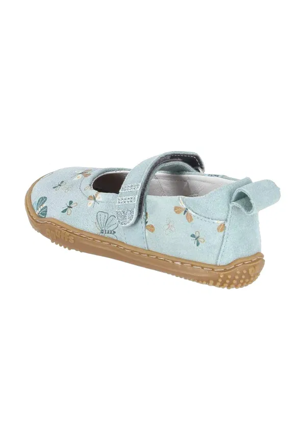 Босоножки kirsche ankle strap ballet pumps Qnuffs, синий — фото 4